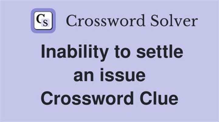 Issue Crossword Clue
