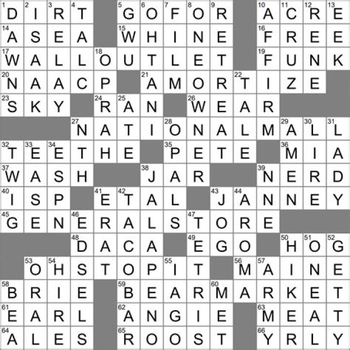 Spanish "these" Crossword Clue LA Times