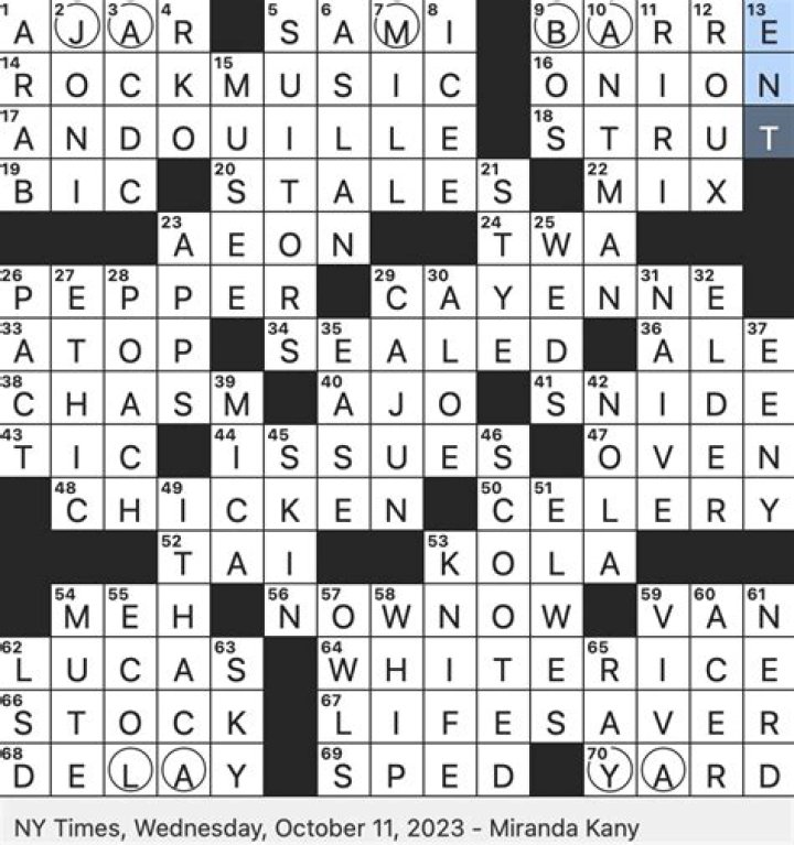 Turnovers on a football field, maybe? Crossword Clue NYT 10 letters