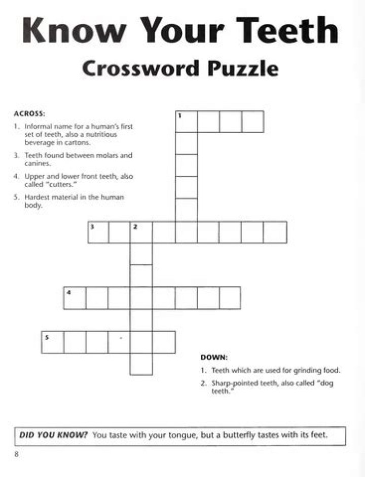 Wheel or gear tooth Crossword Clue Daily Themed 3 letters Answer