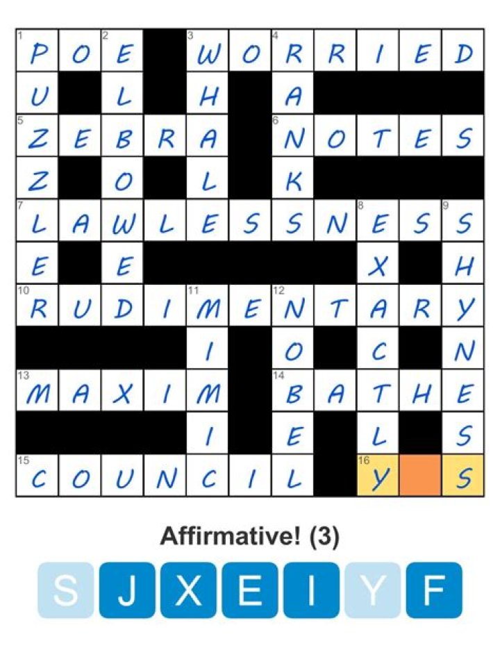 Without skill, inexpert Puzzle Page Crossword Clue